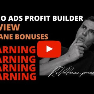 Solo Ads Profit Builder Review WARNING MUST WATCH